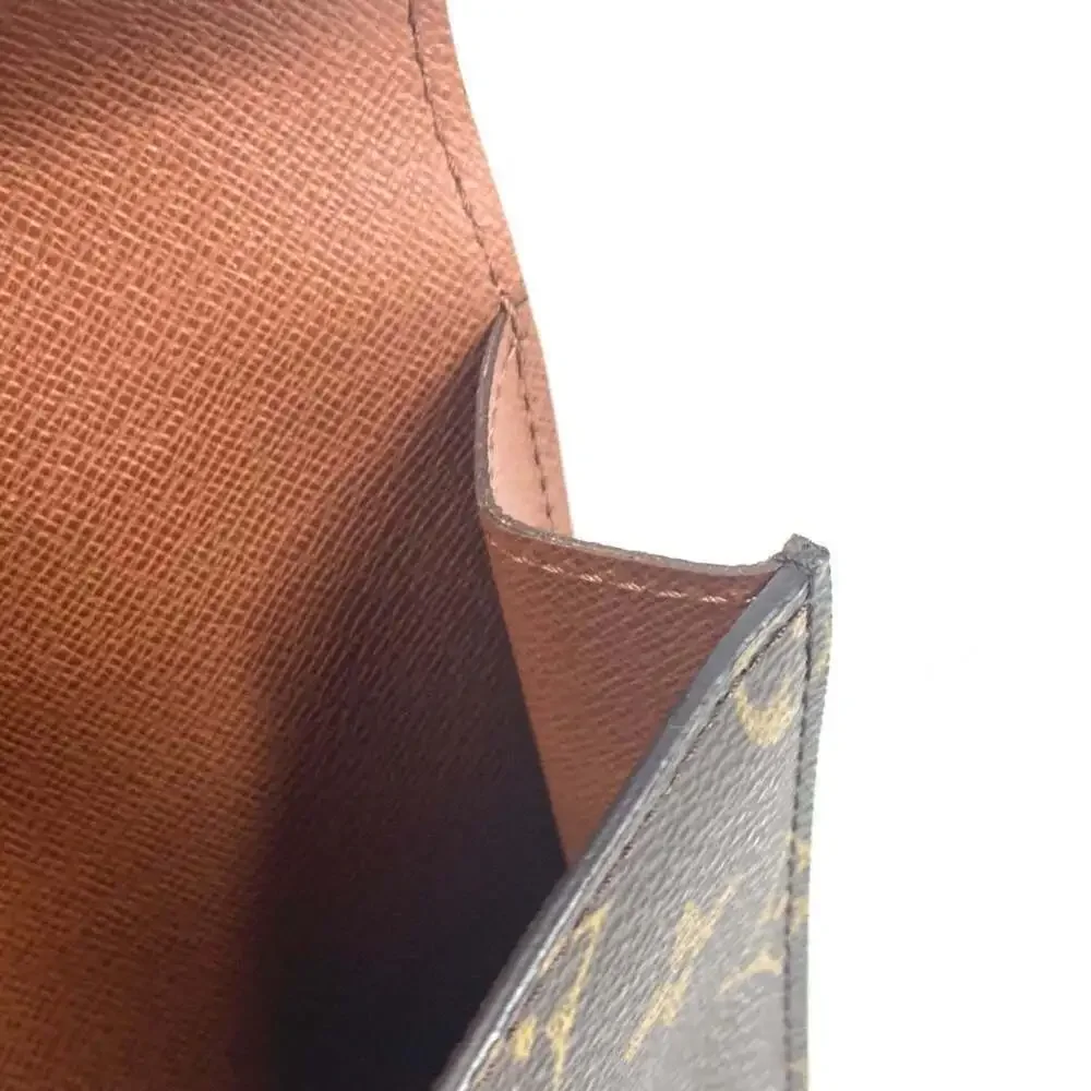LOUIS VUITTON Brown Monogram Canvas Hobo Bag
